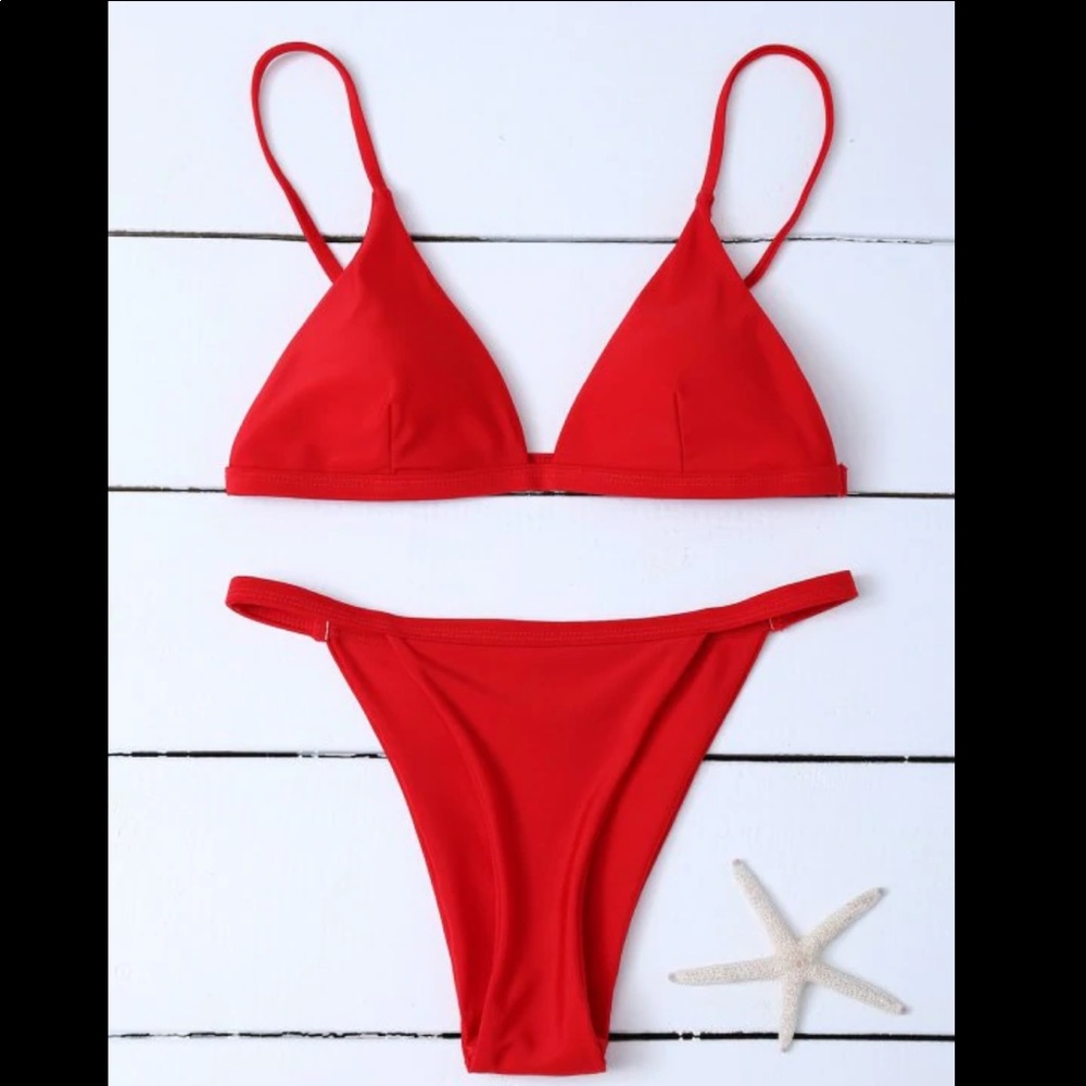 Red ZAFUL Bikini